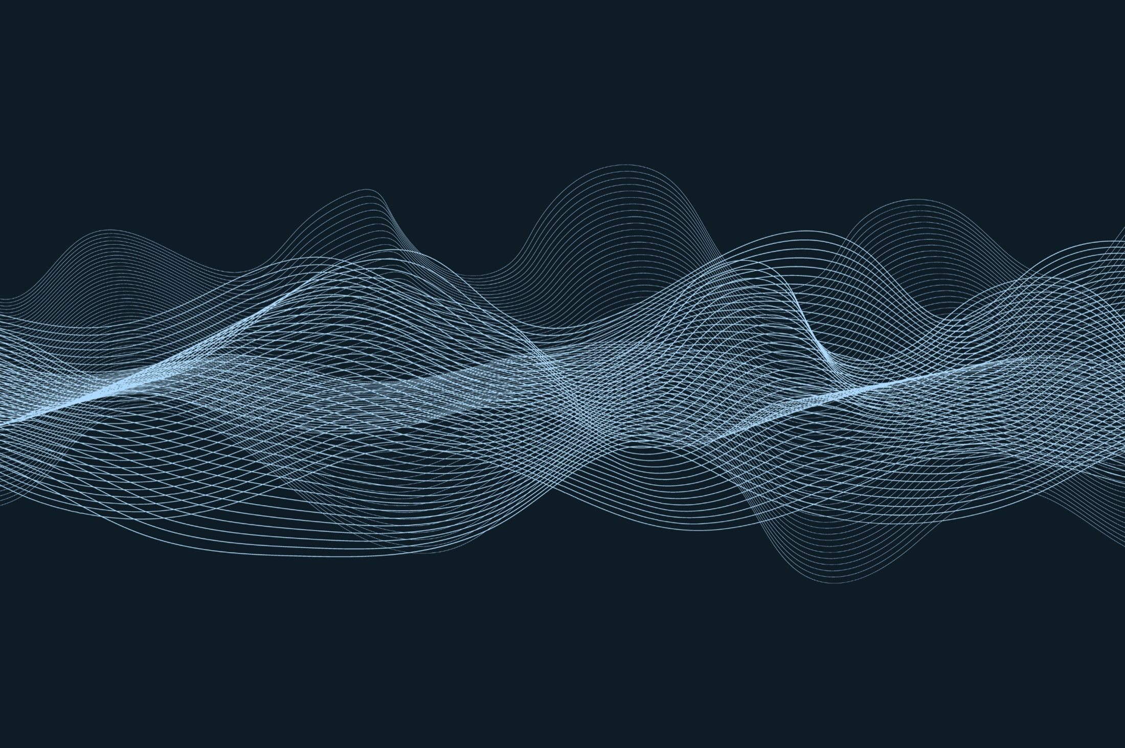 Frequency spectrum soundwave visualization